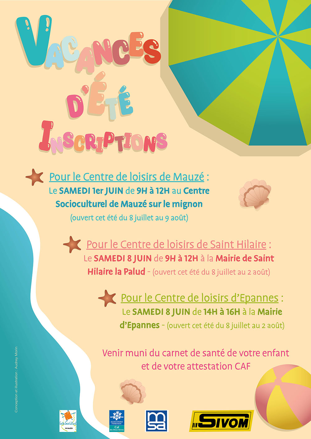 Flyer - Vacances d'Eté